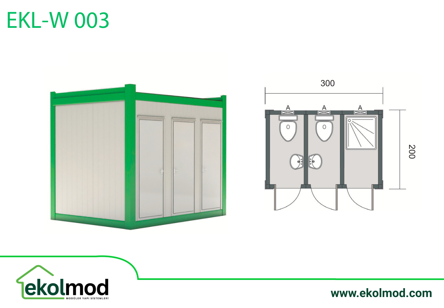 Konteyner WC-Duş 003
