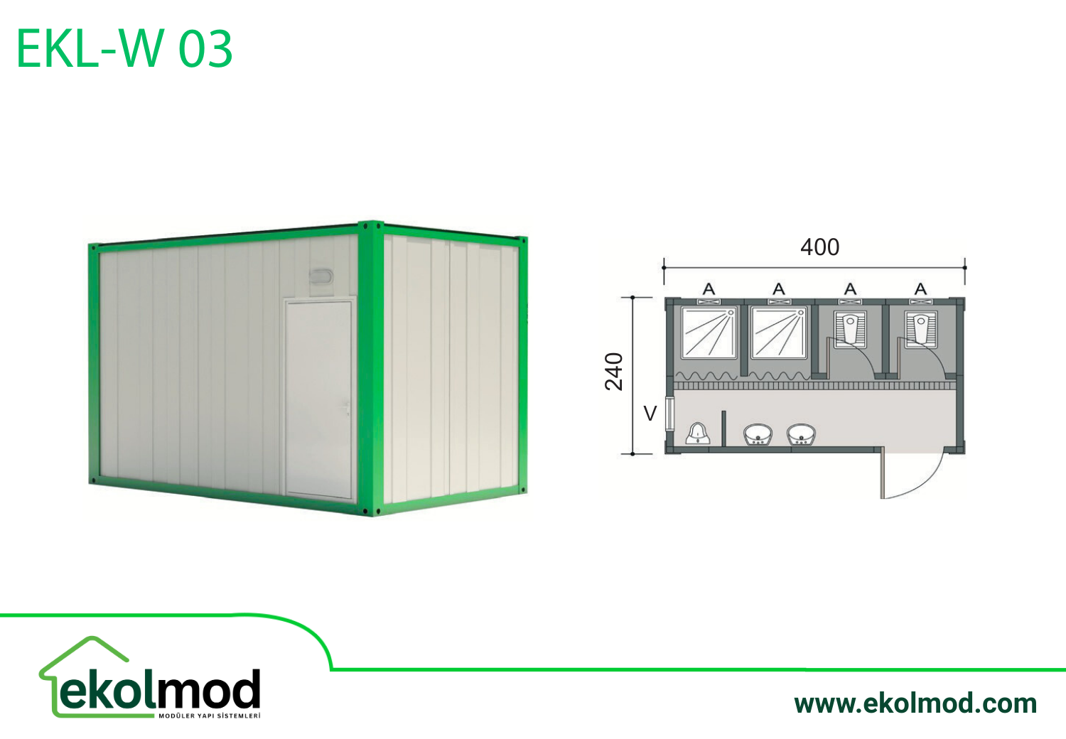 Konteyner WC-Duş 03