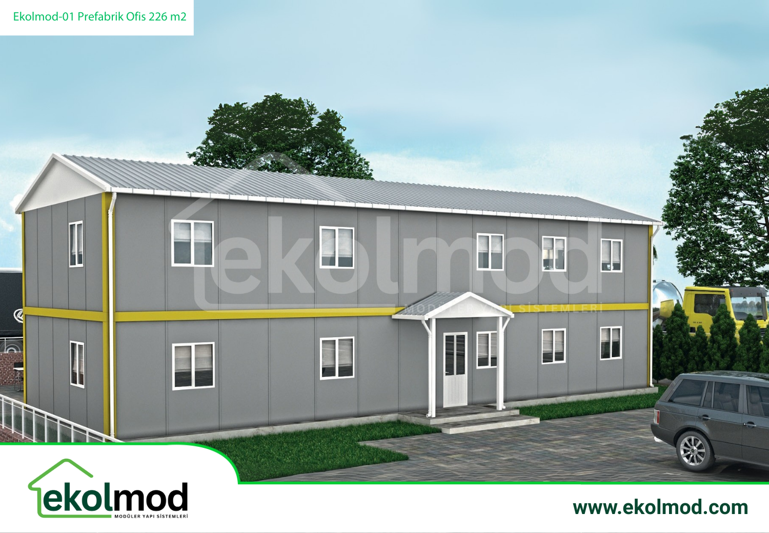 Prefabrik Ofis 226 m²